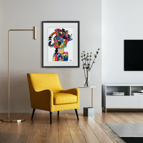Pepijn van Gelder - Headless - Interior 6 - Framed Artwork