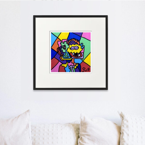 Pepijn van Gelder - Razor Sharp - Interior 3 - Framed Artwork Razor Sharp