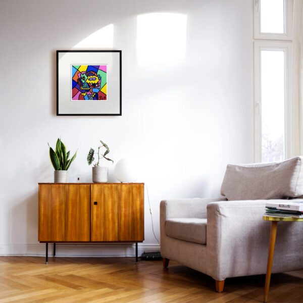 Pepijn van Gelder - Razor Sharp - Interior 4 - Framed Artwork Razor Sharp