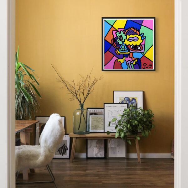 Pepijn van Gelder - Razor Sharp - Interior 8 - Framed Artwork Razor Sharp