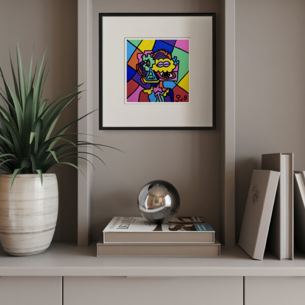 Pepijn van Gelder - Razor Sharp - Interior 9 - Framed Artwork Razor Sharp