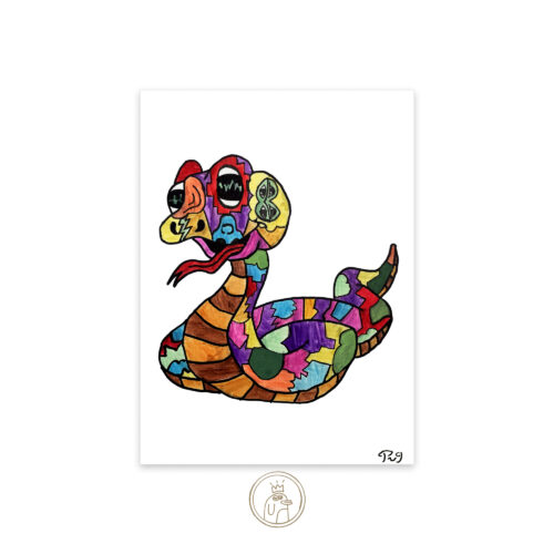 Pepijn van Gelder - Stylish ssssssnake - Product Image