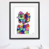 Pepijn van Gelder - Happy Face - Interior 3 - Framed Artwork