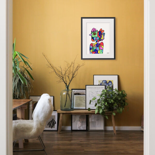 Pepijn van Gelder - Happy Face - Interior 8 - Framed Artwork