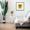 Pepijn van Gelder - Yellow - Interior 5 - Framed Artwork